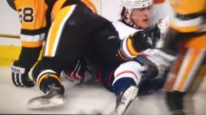 Kris Letang Penalty for His Cheap Body Check on T.J. Oshie 5/10/16 Game 6 Second Round Playoffs