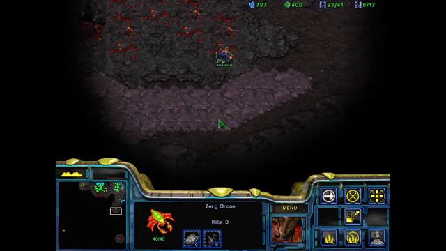 StarCraft: Brood War - 4-6: Return to Char - Single Drone Only! смотреть онлайн