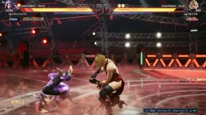 Chanel (Nina) vs Grass Toucher (Zafina) - Tekken 8