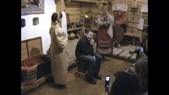 -РЕТРО- Посиделки в русской избе. Поездка во Владимир 2007 год