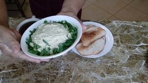 Паштет из скумбрии. Отличная идея для завтрака. Очень быстро и вкусно!