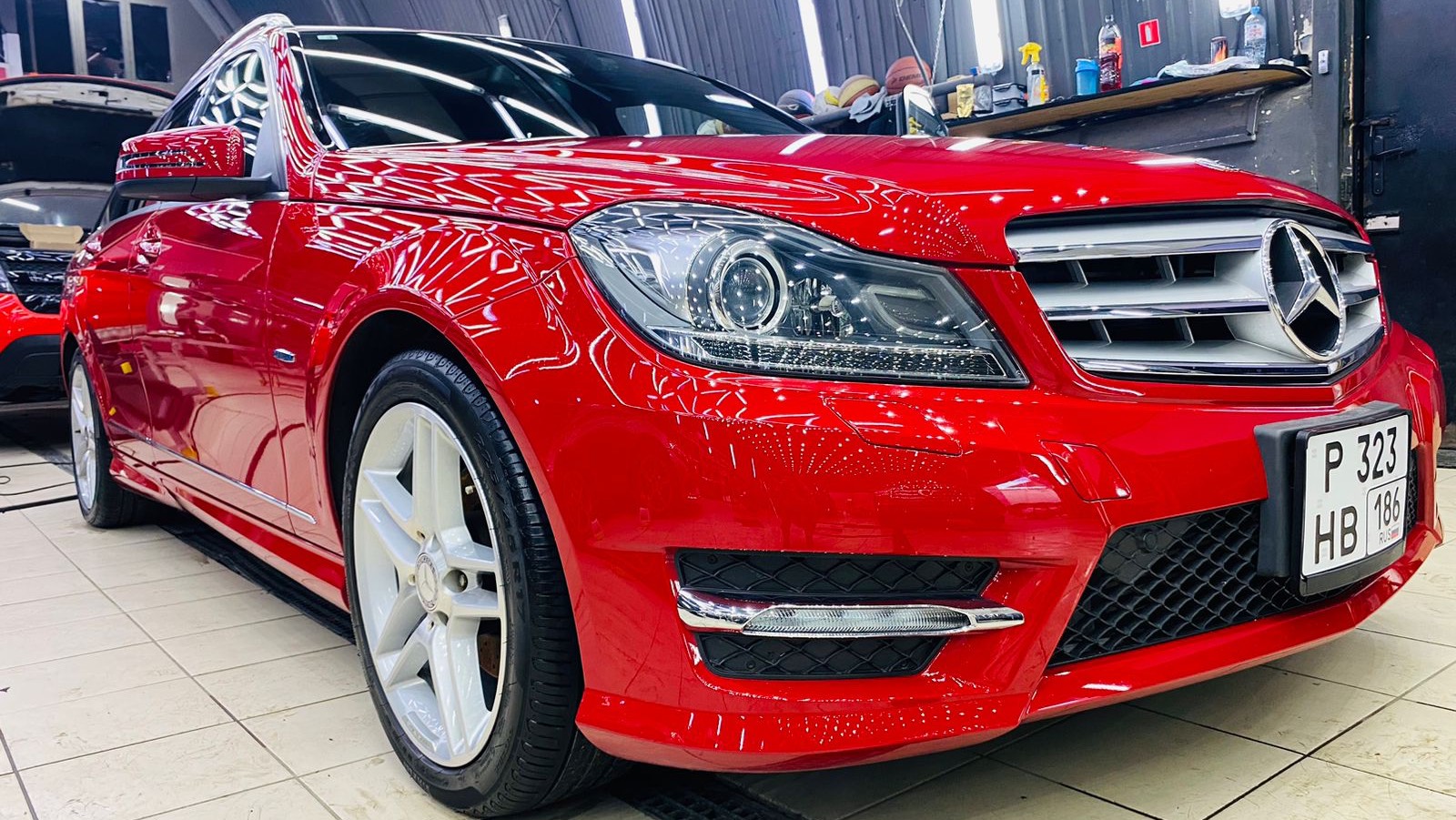 Mercedes Benz C200 AMG, 2012 г.в., Бензин V-1800, Пробег 36.000 км.,Оценка 4.5 балла, Цена 1.2 млн.₽