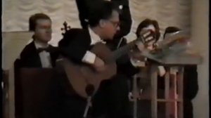 Pepe Romero: Recuerdos de la Alhambra ( Francisco Tarrega) ( live in Moscow 1991)