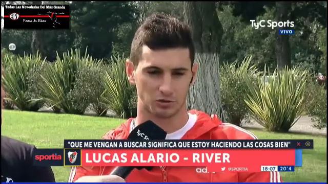 LUCAS ALARIO - "La gente me pide que no me vaya" смотреть онлайн