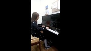 Семкина Арина_К. Черни Гермер Этюд №1 2 тетрадь