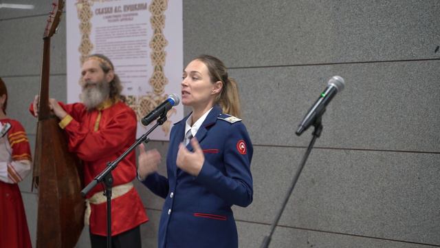 Планшетная выставка «Сказки Пушкина» в Московском метрополитене