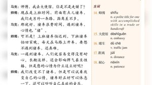 Standard course HSK4 A. Учебник. Урок 8.