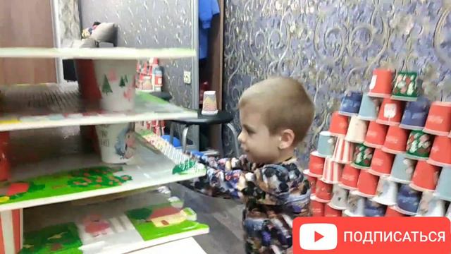 Челленджи со стаканчиками