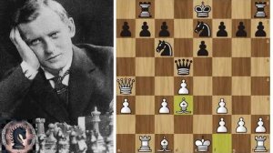 Кабаний УДАР Александр Алехин жертвует ФЕРЗЯ Колле Шахматы.