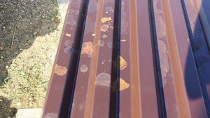 Крыша на тамбуре