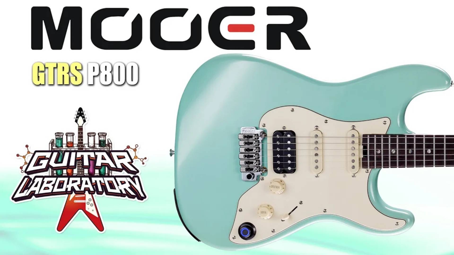 Электрогитара Mooer GTRS P800 || Процессор эффектов внутри!