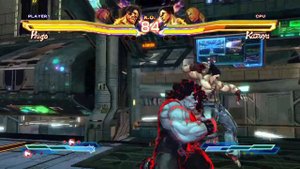 Street Fighter X Tekken (PS3) playthrough - Poison (Ivy) and Hugo