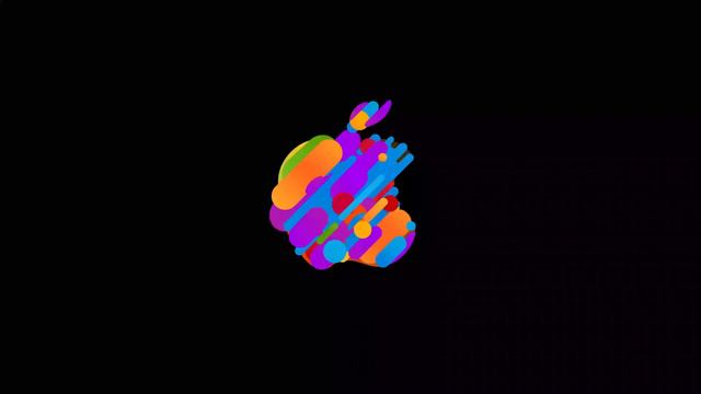 Любимое Яблочко Логотип | Apple Colorful Modern Logo - Живые Обои