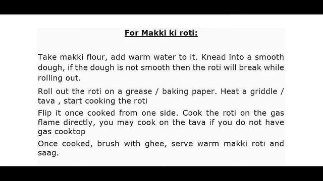 Sarson Ka Saag Aur Makki Ki Roti | Foodie Taste смотреть онлайн