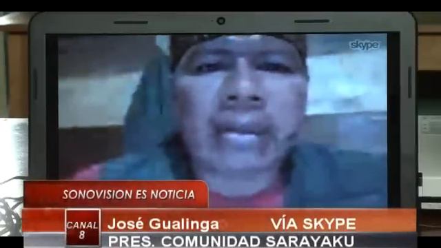 jose gualinga rueda de prensa смотреть онлайн