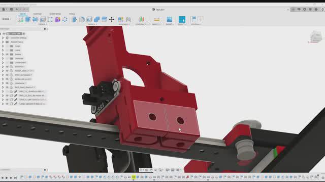 CORE XY на UNI без перекрестия ремней. Проба пера на деталях из PLA смотреть онлайн