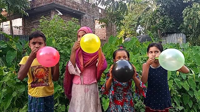 Wow ! outdoor fun with Flower Balloon and learn colors for kids by I kids episode -234. смотреть онлайн