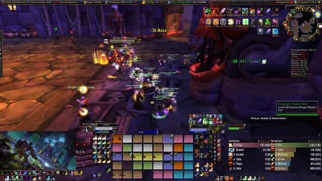 Naxxramas - Holy Priest with Atiesh! смотреть онлайн