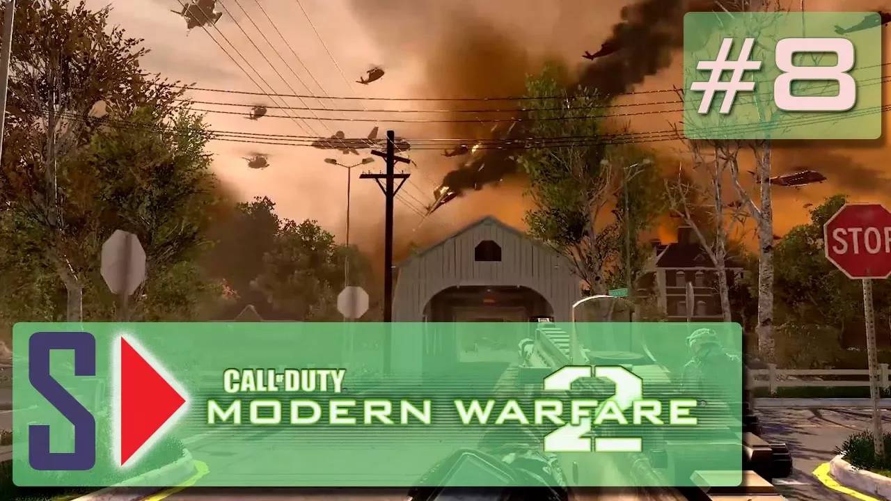 Call of Duty Modern Warfare 2 (сложность ＂Ветеран＂) - #8 Исход