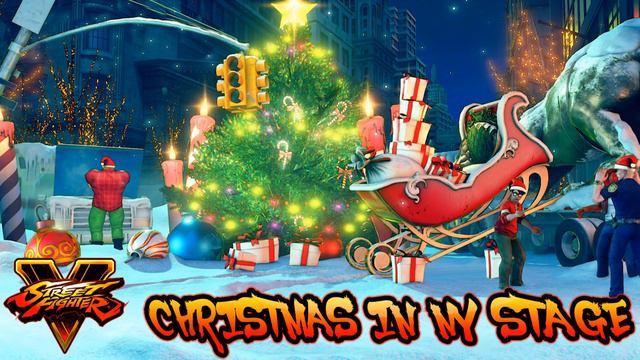 Street Fighter V / 5 CHRISTMAS IN NEWYORK STAGE Theme [All Parts Mix] смотреть онлайн