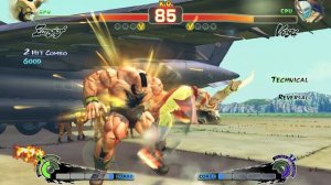 Zangief vs Vega! Street Fighter 4 CPU vs CPU