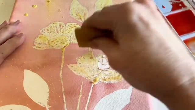 Painting White Flowers in Watercolor Using Masking Fluid смотреть онлайн