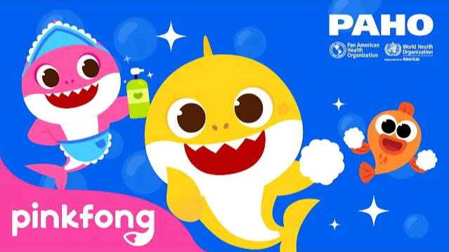Pinkfong x PAHO/WHO | Wash Your Hands with Baby Shark | Stay Safe from COVID-19