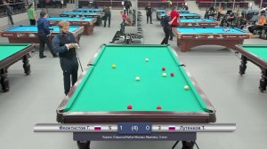 Корона. Открытый Кубок Москвы. 3 этап 10 Стол. Потоковая трансляция