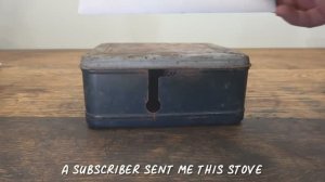 Восстановление старой походной газовой плиты