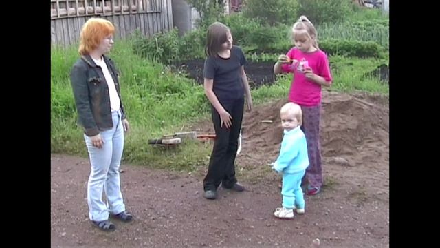 Моя внучка Вика в 2005 году