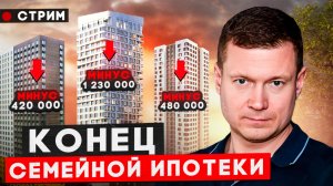 НЕДВИЖИМОСТЬ ВЕРНЕТСЯ К ЦЕНАМ 2019 года! Ставка ЦБ 19% уничтожила все льготные программы!