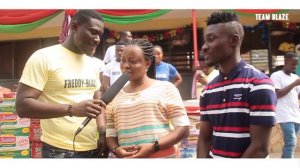 Freddy Blaze donates items to Kumasi Childrens' Home