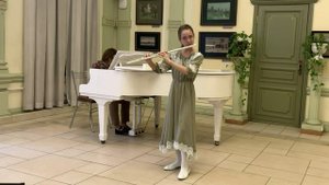 С. Шаминад - Концертино для флейты, Юна Гурьянова, 11 лет