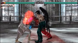 Tekken 5: Dark Resurrection. Roger Jr. - Story Battle. Gameplay.