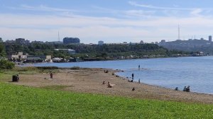 Музыканты, пляж , море на Второй речке. Владивосток