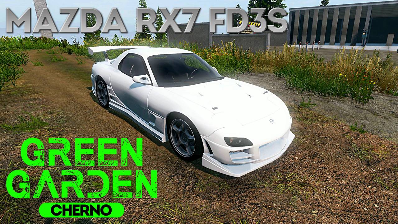 MAZDA RX7 FD3S Green Garden CHERNO