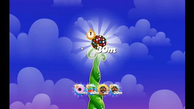 Candy Crush Saga Beanstalk That was like a ton of clicks! смотреть онлайн