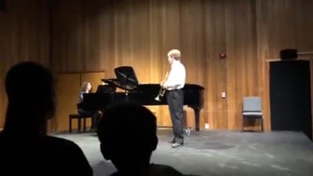 Concertino for trumpet and piano - Allegro Scherzando смотреть онлайн