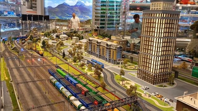Макет на Рижском вокзале (сентябрь 2024)