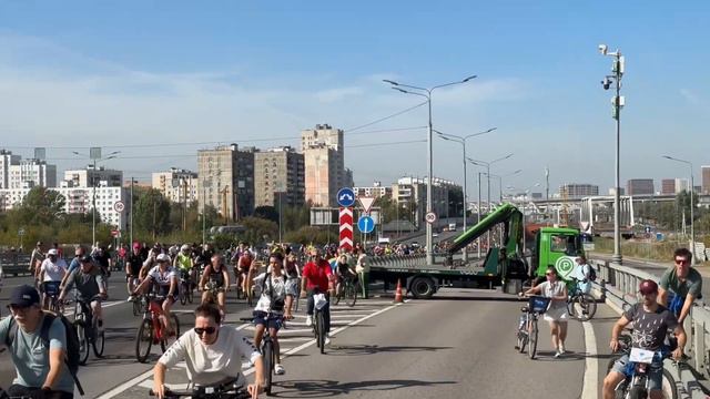 Московский велофестиваль / велопарад осень 2024