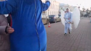 Энджел и Хаск на масленице