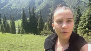 Кыргызстан. Ущелье Алтын Арашан, горячие источники