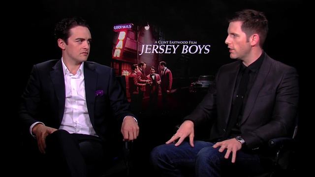 Jersey Boys interview: Vincent Piazza & Michael Lomenda смотреть онлайн