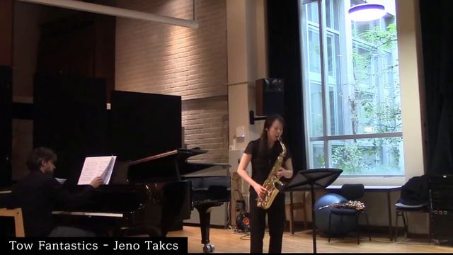 Two Fantastics op.88 for alto saxophone and piano - Jeno Takacs by Youkyoung Chang смотреть онлайн