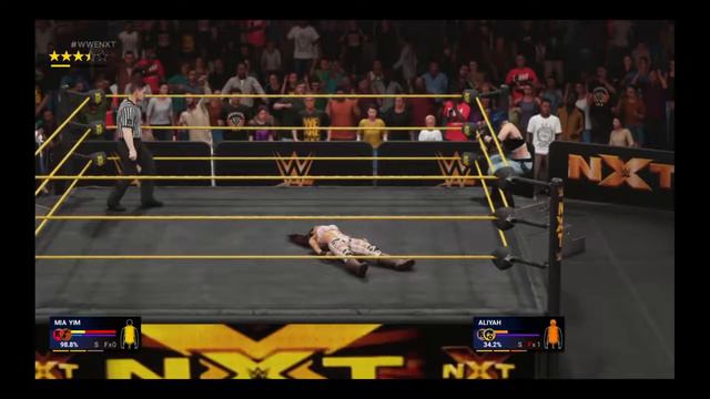 WWE 2K19 Mia Yim vs Aliyah with Vanessa Borne смотреть онлайн