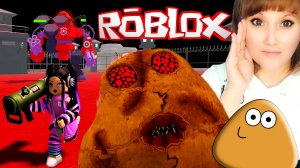 Роблокс. Сбегаем от Какашки Бу. Roblox. OBBY. Barry. Тюрьма Барри