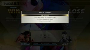 Street Fighter V - Necalli Win Pose and Stage K.O Transition リョナ