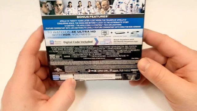 Apollo 13 4KUHD Steelbook Unboxing смотреть онлайн