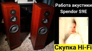 Скупка Hi-Fi аудиотехники, проверка работы акустики Spendor S9E Ane Brun - Portrayals
