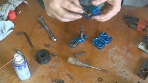 Натяжитель цепи мотоцикла. Прошел год эксплуатации